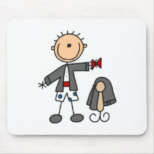 El conseguir listo para la noche de boda Mousepad Alfombrillas De Ratones