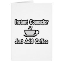El consejero inmediato… apenas añade el café tarjeta