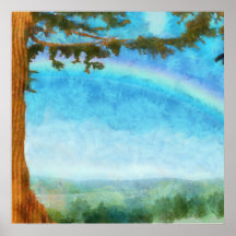 El contexto del arco iris posters
