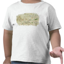 El continente de Europa Camisetas