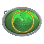 EL CORAZÓN CÉLTICO DE SAN PATRICIO, TRÉBOL HEBILLA CINTURON