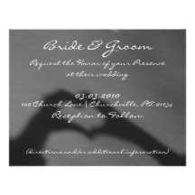 El corazón da invitaciones del boda comunicado personal  