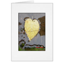 El corazón de la naturaleza felicitación