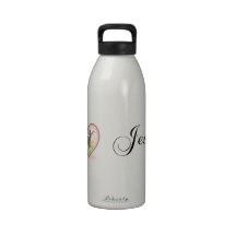 El corazón de un bailarín botella de agua