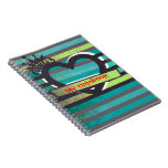 El corazón del vintage con usted es el mejor cuade cuadernos