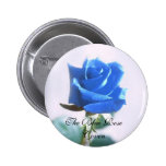 El Coven color de rosa azul Pin