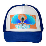El cráneo Phoenix flamea el gorra de béisbol anara