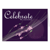 El ~ cristiano de la tarjeta de pascua celebra la 