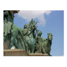 El cuadrado de los héroes, Budapest Tarjetas Postales