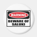 El cuidado SE GUARDA del imán de SALUKI
