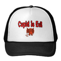 El Cupid es malvado gorras
