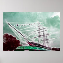 El Cutty Sark Greenwich Posters