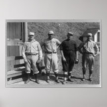 El Cy Young y el otro vintage de los jugadores de  Poster