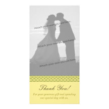 El damasco amarillo y verde le agradece o ahorra l tarjetas fotograficas 