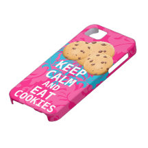 El damasco de las rosas fuertes GUARDA CALMA Y com iPhone 5 Case-Mate Carcasa