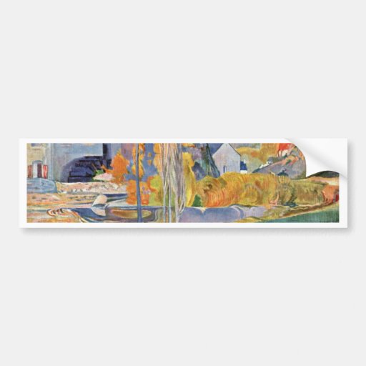 El David-Molino en Pont-Aven de Gauguin Paul Pegatina De Parachoque