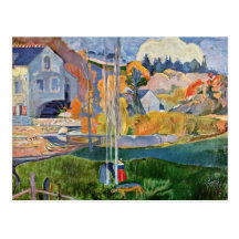 El David-Molino en Pont-Aven de Gauguin Paul Postales