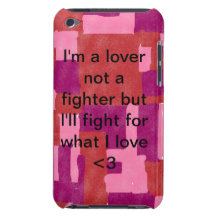 El decir del amor barely there iPod fundas