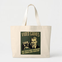 El decir divertido del videojuego bolsas de mano