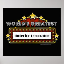 El decorador de interiores más grande del mundo impresiones