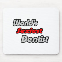 El dentista más atractivo del mundo tapete de ratón