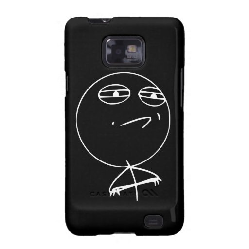 El desafío aceptó la caja de la galaxia de Samsung Galaxy S2 Fundas
