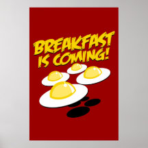 ¡El desayuno está viniendo! Impresiones