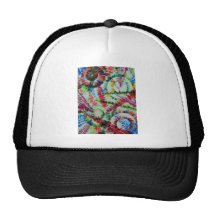 el descanso de los pescados del círculo gorros bordados