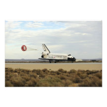 El descubrimiento del transbordador espacial despl foto