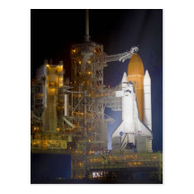El descubrimiento del transbordador espacial en la tarjetas postales