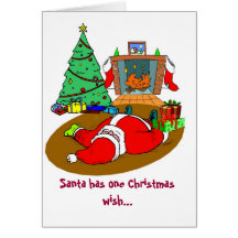 El deseo de Santa Felicitaciones