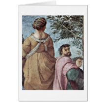 El detalle de Parnassus de Raffaello Sanzio Felicitación