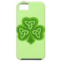El día céltico de San Patricio del trébol iPhone 5 Protector