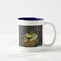 El día de madre amarillo tazas