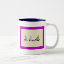 El día de madre de Parrotlet tazas