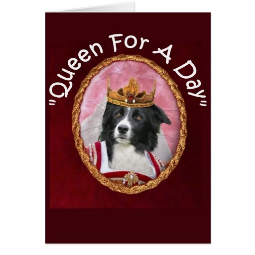 El " día de madre " del border collie Notecard~ ~Q Tarjeta