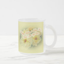 El día de madre feliz - rosas amarillos taza