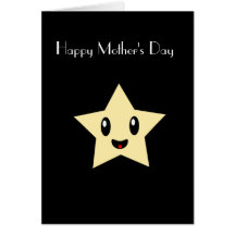El día de madre feliz tarjetón