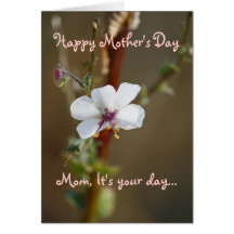 El día de madre, sentimental felicitacion 