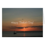 El día de padre feliz de la salida del sol felicitaciones