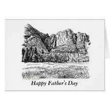 El día de padre feliz tarjeta