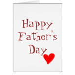 El día de padre feliz tarjeta
