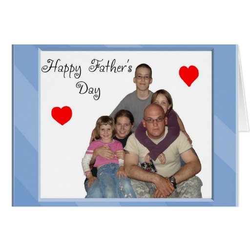 El día de padre feliz tarjeta
