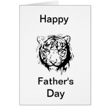El día de padre feliz tarjetas