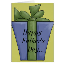 El día de padre feliz… tarjetón