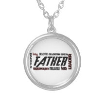 El día de padres del regalo del papá fuerte descri joyeria personalizada