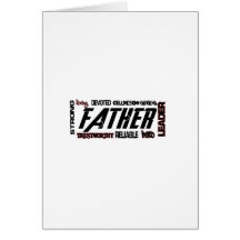 El día de padres del regalo del papá fuerte descri felicitacion 