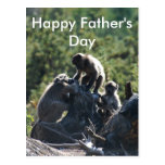 El día de padres feliz tarjeta postal