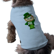 El día de San Patricio Ropa De Mascota