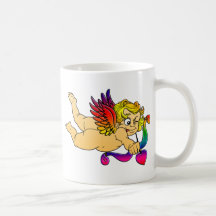 El día de San Valentín - bebé del Cupid Tazas